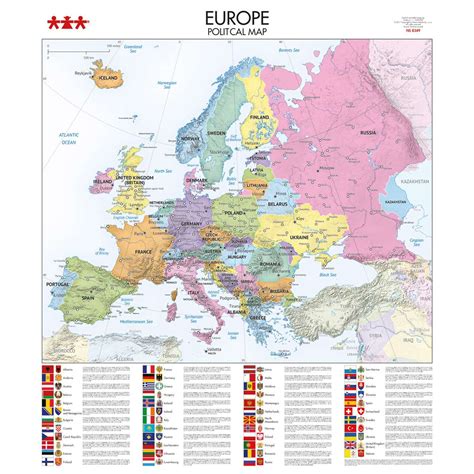 Europa Mapa Pol Tico Didaplay