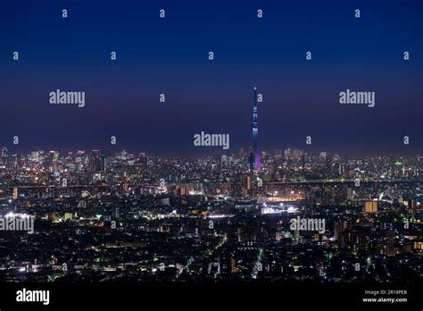 Tokyo night view Stock Photo - Alamy