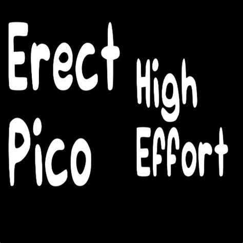 High Effort Erect Pico Fan Made Friday Night Funkin Mods