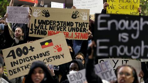 Australia Joins Protests Against Floyds Death Demand Investigations