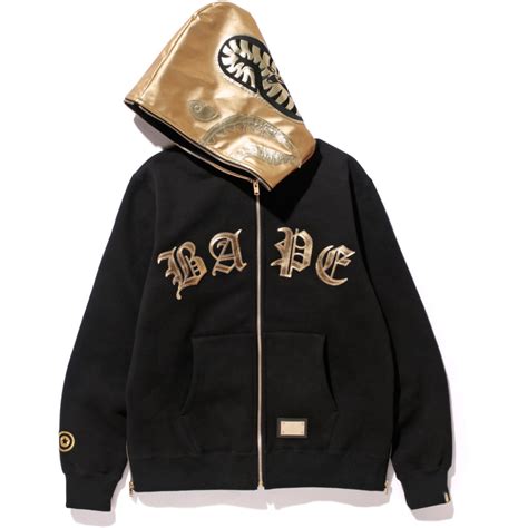 bape golden hoodie | BLVCKS STREET CULTURE Best prices | Full zipper hoodie, Hoodies, Bape hoodie