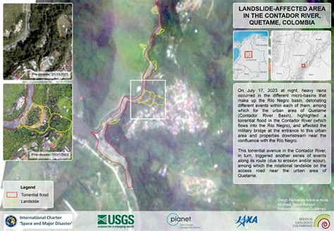 Landslide in Colombia - Activations - International Disasters Charter