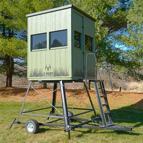 Shop Amish Built Deer Blinds And More 12 Point Hunting Blinds
