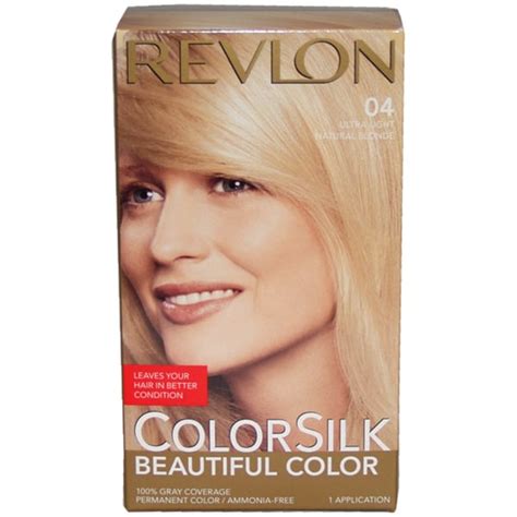 Shop Revlon ColorSilk Beautiful Color Ultra Light Natural Blonde Hair Color 1 Application