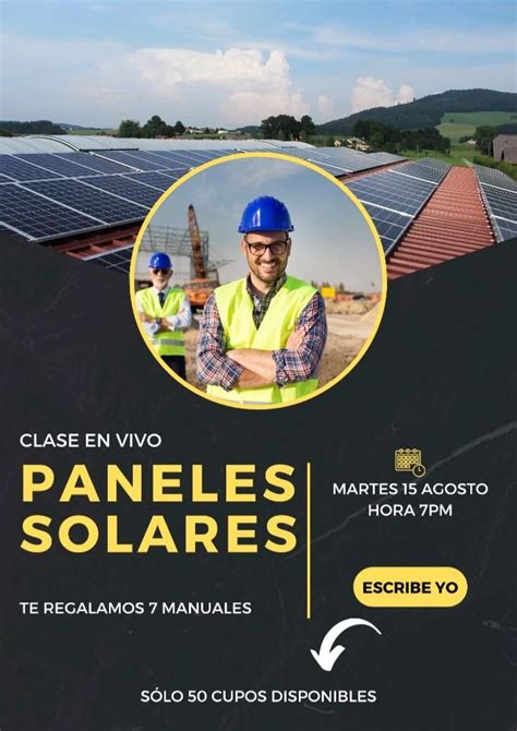 Clase En Vivo Gratis Aprende A Instalar Paneles Solares