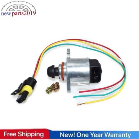 Idle Air Control Valve W Connector Kit For Cadillac Oldsmobile Pontiac