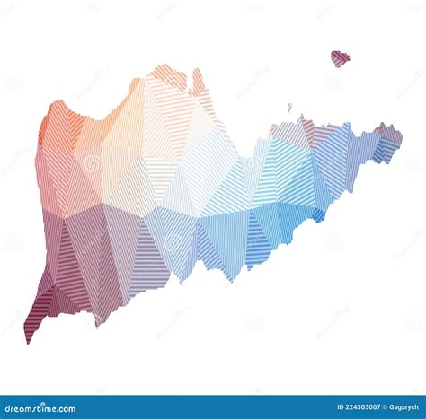 Map of Saint Croix. stock vector. Illustration of amalie - 224303007