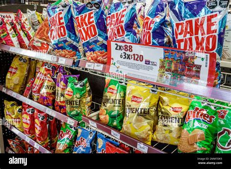 Oxxo Chips Snacks Snack Junk Food Bags Sabritas Hi Res Stock