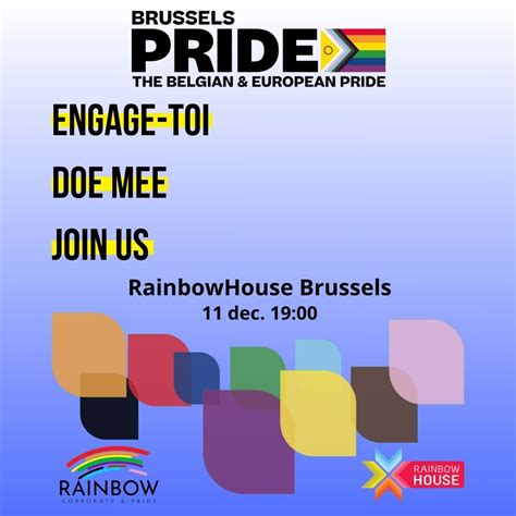 La Brussels Pride 2024 Arrive RainbowHouse