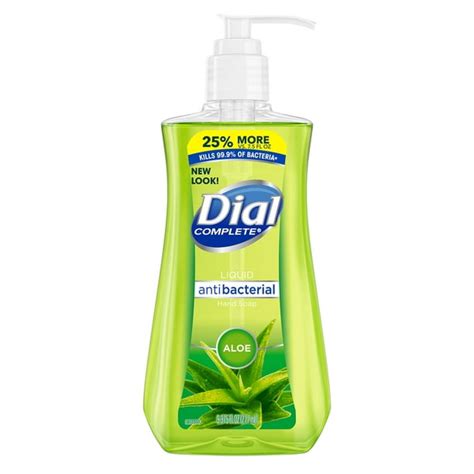 Dial Antibacterial Liquid Hand Soap Aloe 9375 Ounce Bonus Pack