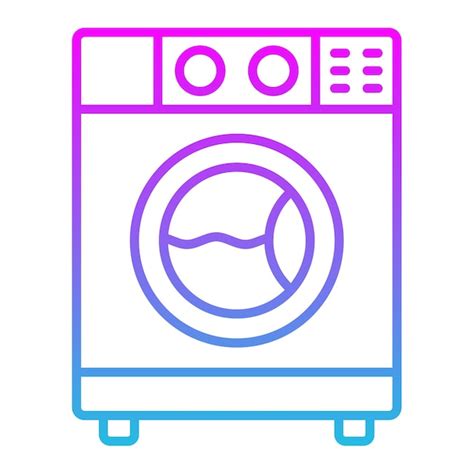 Premium Vector Washing Machine Icon