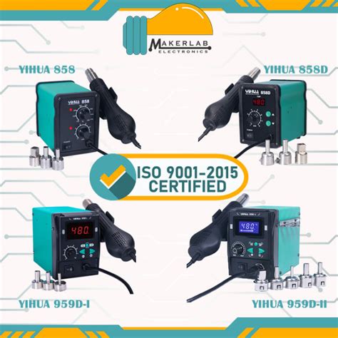 Hot Air Rework Station Smd Yihua D D I Ii Lazada Ph