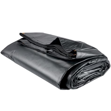 Vevor Flatbed Tarps 18oz Flatbed Truck Tarp 16x16 Ft Polyethylene