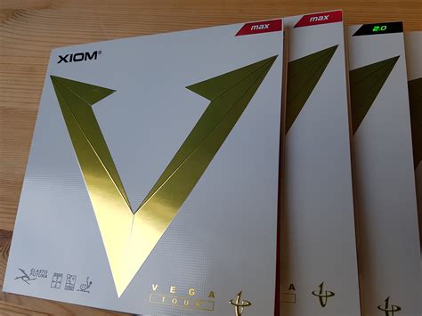 Xiom Vega Tour Logo Belag Cover - TT-Spin Tischtennis Blog