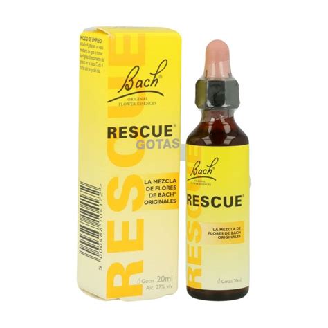BACH RESCUE GOTERO 20 ML