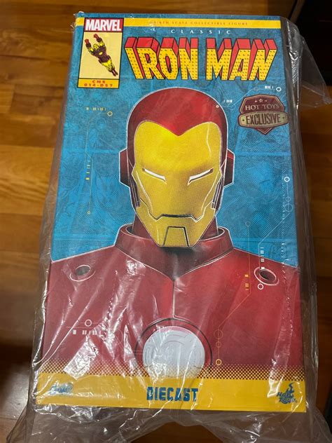 Hottoys Iron Man Classic cms Marvel Comic Ironman d cms d hot toys toy hottoy 興趣及遊戲