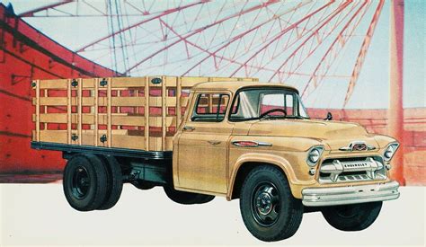 1957 Chevrolet Stake Truck Trucks Chevy Trucks 1957 Chevrolet