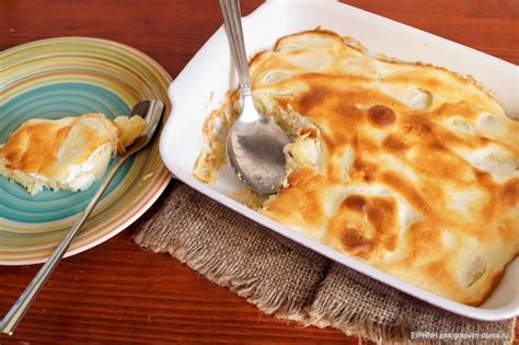 Запеченые творожные клецки • Латвийская кухня