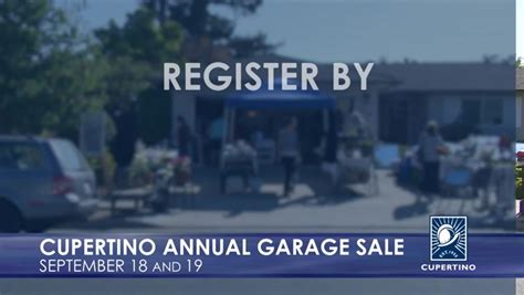 Cupertinos Citywide Annual Garage Sale Is Back Cupertino