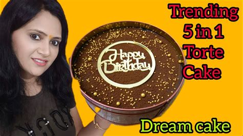 Trending 5in 1 Torte Cake 🎂।। Dream Tin Cake ।। Chocolate Dream Cake।। Tin Cake Step By Step