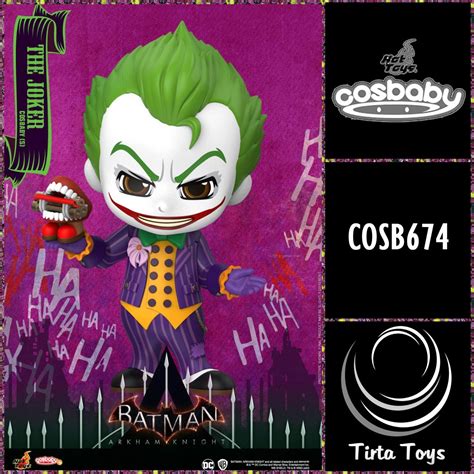 Jual HOT TOYS HT COSBABY COSB674 THE JOKER BATMAN ARKHAM KNIGHT ORIGINAL Shopee Indonesia