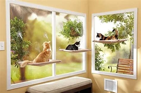 Лежанка для кошки Sunny seat гамак для кота на окно на присосках, цена ...