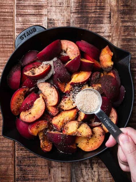 The Best Cast Iron Peach Cobbler Nim Pairings