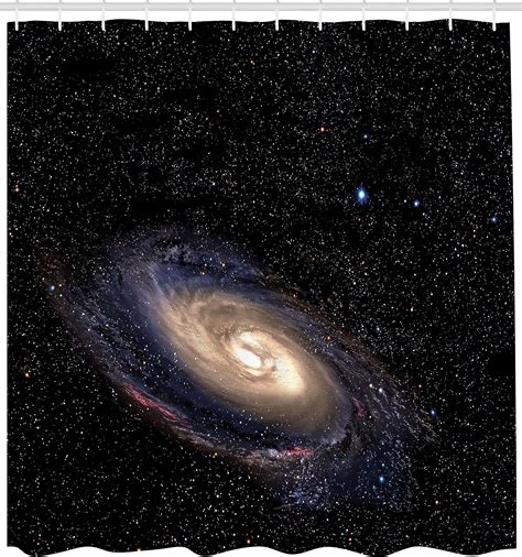 Spiral Universe Shower Curtain with Astronomy Theme for Deep Outer ...