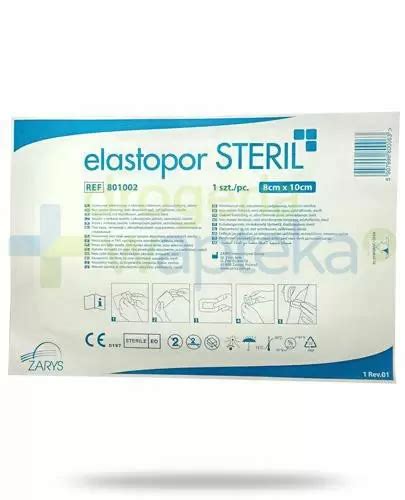 Elastopor Steril Opatrunek W Kninowy Ja Owy Cm X Cm Sztuka Cena