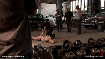 Rubia Garganta Profunda Follada En P Blico Xvideos