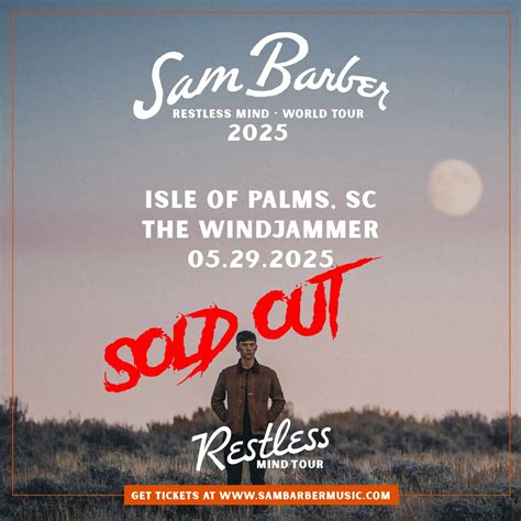 Sam Barber on the NÜTRL Beach Stage - The Windjammer