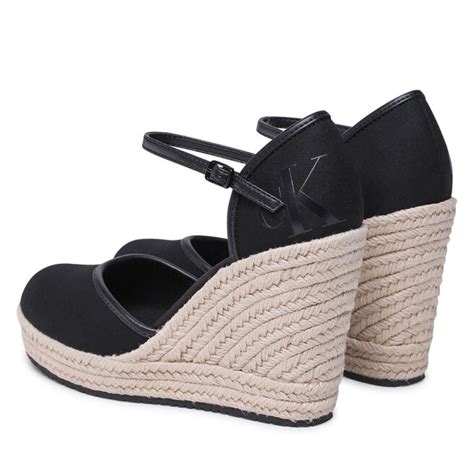 Espadrilles Calvin Klein Jeans Wedge Sandal Close Toe Ess YW0YW01194