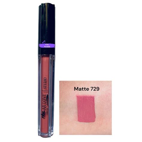 Batom L Quido H Matte Linha Nude Max Love Studio Shopee Brasil