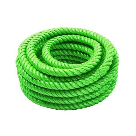 Ai Generated A Plastic Rope Png Isolated On Transparent Background