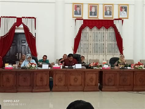 DPRD Nilai Program SOPD Untuk 6 Kecamatan Di Barsel Monoton Dan Tidak