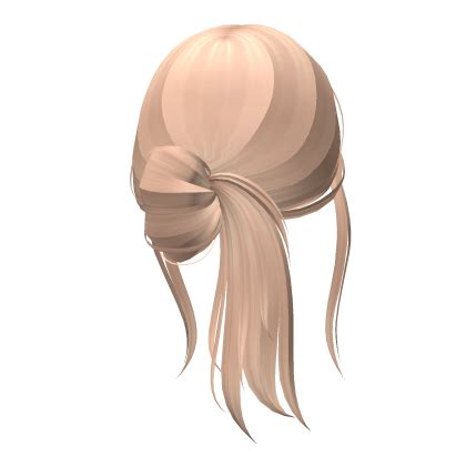 Messy Summer Loose Beach Bun Blonde Roblox
