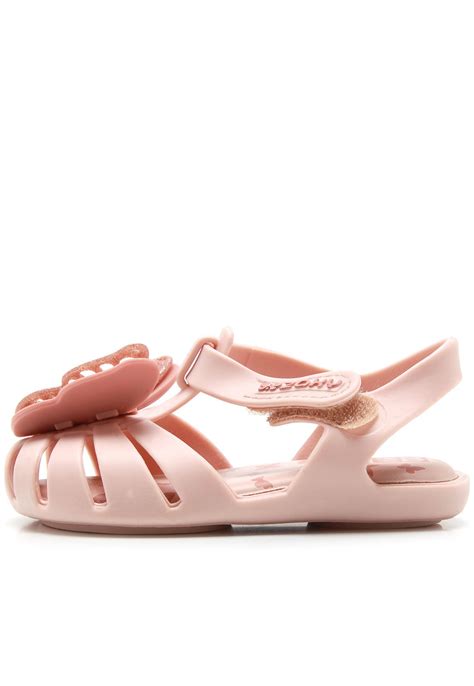 Sandália Zaxynina Menina Borboleta Nude Compre Agora Dafiti Brasil