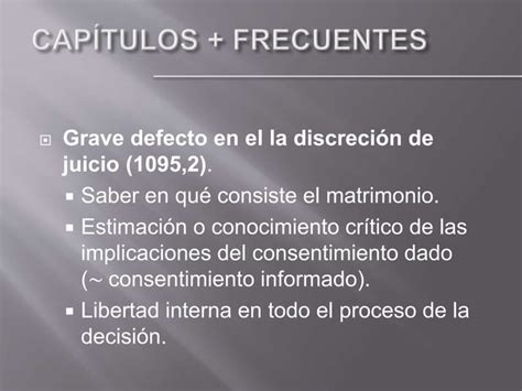 La Reforma Del Proceso De Nulidad Matrimonial PPT Descarga Gratuita