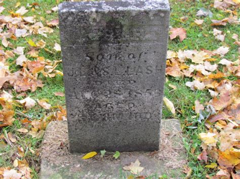Albert Lash 1853 1856 Find A Grave Memorial