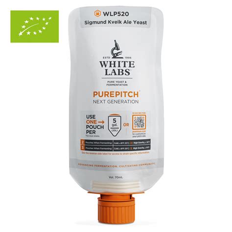 Organic Liquid Yeast Wlp520 O Sigmund Kveik Ale Yeast White Labs