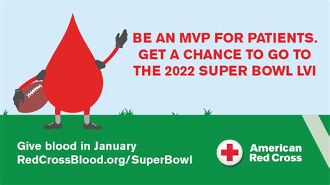 Red cross teams up with the nfl to urge blood and plasma donation during national blood donor month