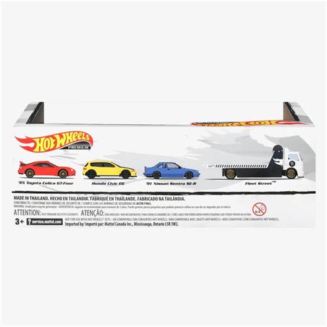 Hot Wheels Premium Collector Display Set Jdm Cars