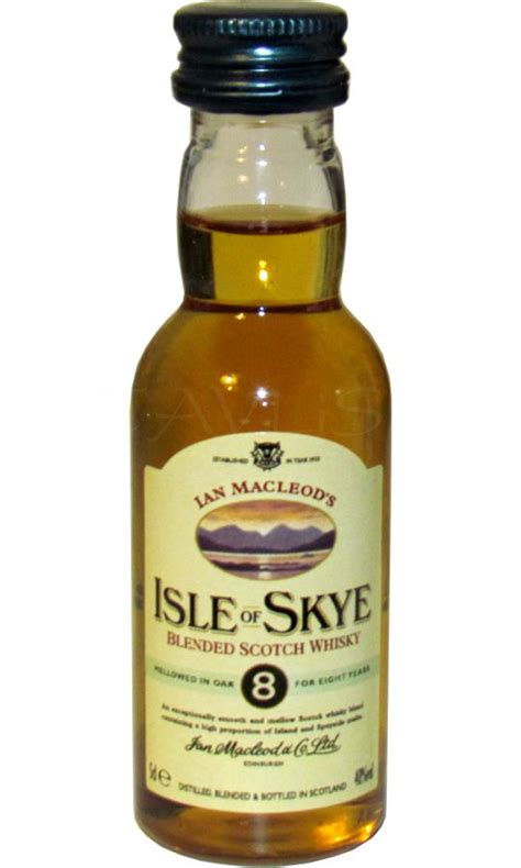 Whisky Macleods 40 50ml 8y Isle Of Skye Miniatura