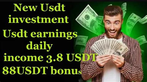 New Usdt Investment Sites New Usdt Earnings Sites Daily Income 3 8