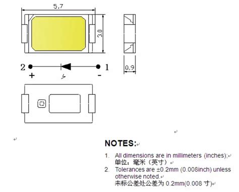 Smd White 5730 Type Led Diode - Buy Smd White Led,5730 Smd,5730 Smd Led ...