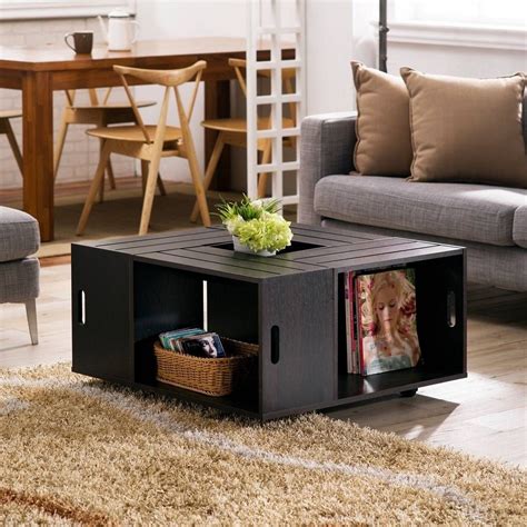 30 Inspirations Black Coffee Tables with Storage