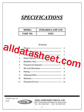 LC651 Datasheet(PDF) - Seoul Semiconductor