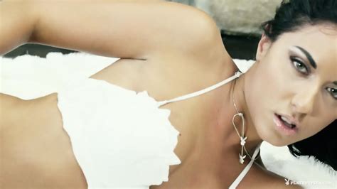 Naked Girl In Front Of Fireplace