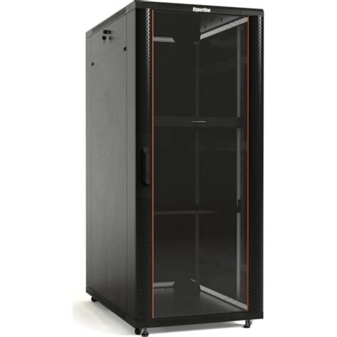 Напольный 19-дюймовый шкаф Hyperline TTB-4268-AS-RAL9004, 42U ...