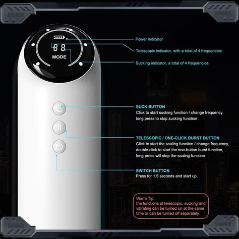 Male Masturbater Automatic Handsfree Telescopic Cup Sucking Stroker Men Sex Toys Ebay